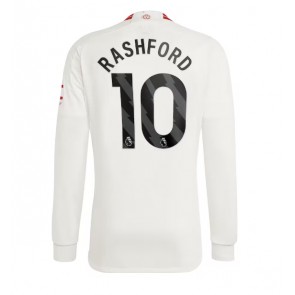 Manchester United Marcus Rashford #10 Replica Third Stadium Shirt 2023-24 Long Sleeve